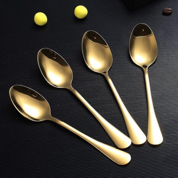 Dinner Fork Gold - Image 2