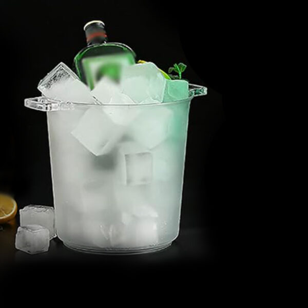 Ice Bucket  Clear Acrylic 5L - Image 3