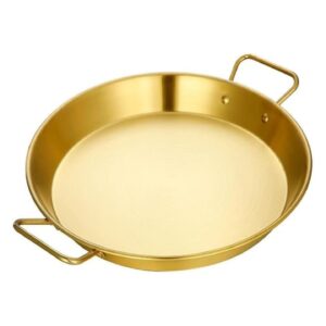 Stainless Steel Serving Platter 30cm (Gold)