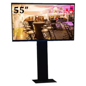 55" TV Screen with Truss stand