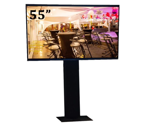 55" TV Screen with Truss stand