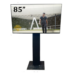 85" TV Screen with Truss stand