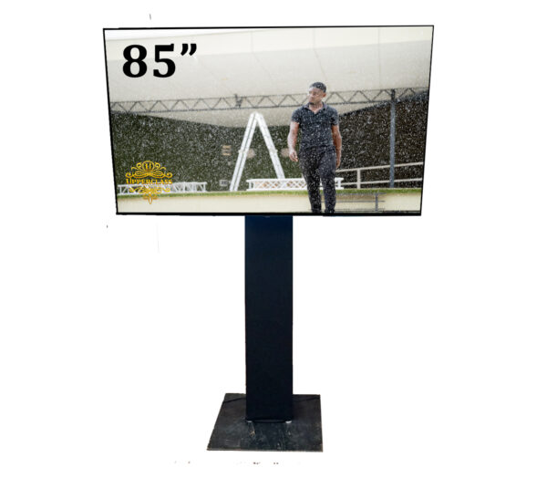 85" TV Screen with Truss stand